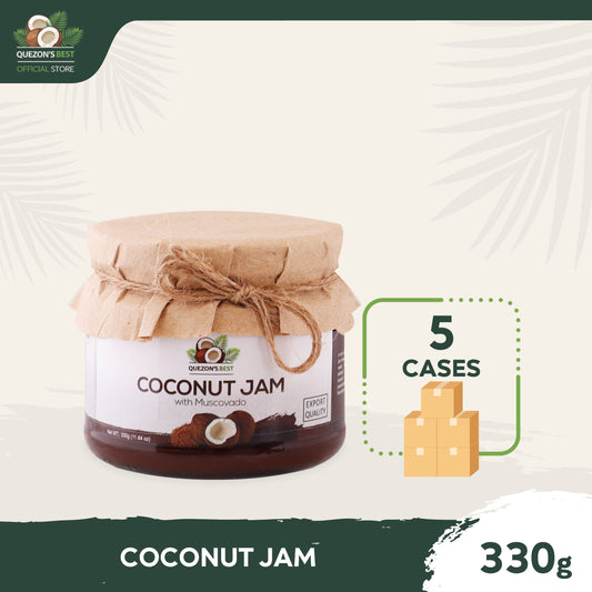 Quezon's Best Coconut Jam with Muscovado 330g x 24 - 5 Cases