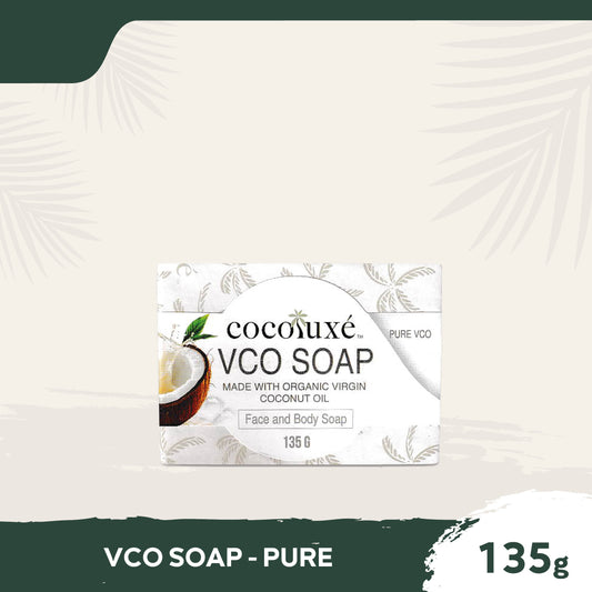 Cocoluxe Pure VCO Soap 135g (made with Organic VCO)