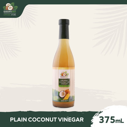 Quezon's Best Plain Organic Coconut Sap Vinegar 375mL
