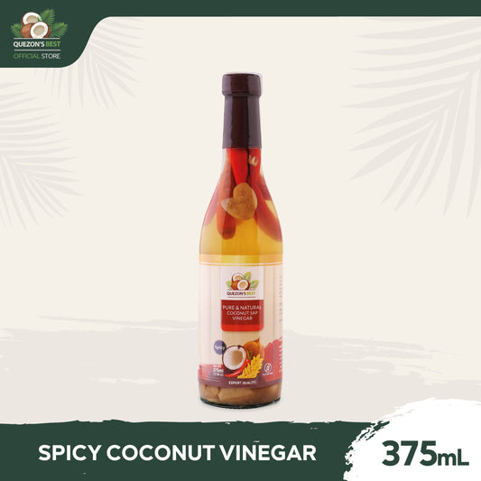 Quezon's Best Spicy Coconut Sap Vinegar 375mL