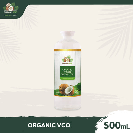 Quezon's Best Organic Virgin Coconut Oil (VCO) 500mL
