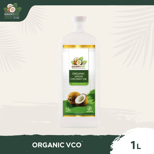 Quezon's Best Organic Virgin Coconut Oil (VCO) 1L
