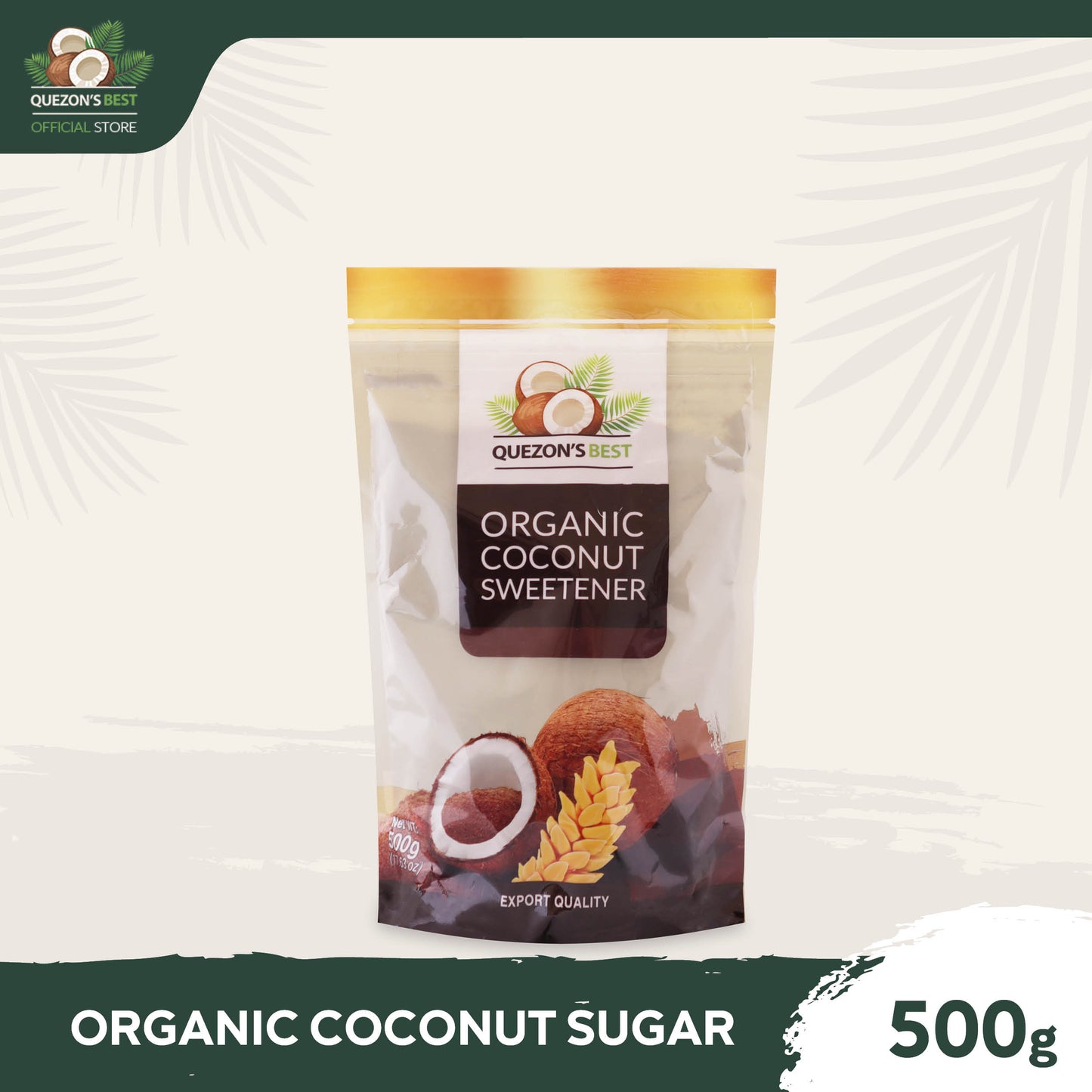 Quezon's Best Organic Coconut Sugar 500g
