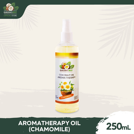 Quezon's Best Aroma Therapy Coconut Oil - Chamomile 250mL