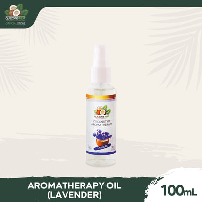 Quezon's Best Aroma Therapy Coconut Oil - Lavender 100mL