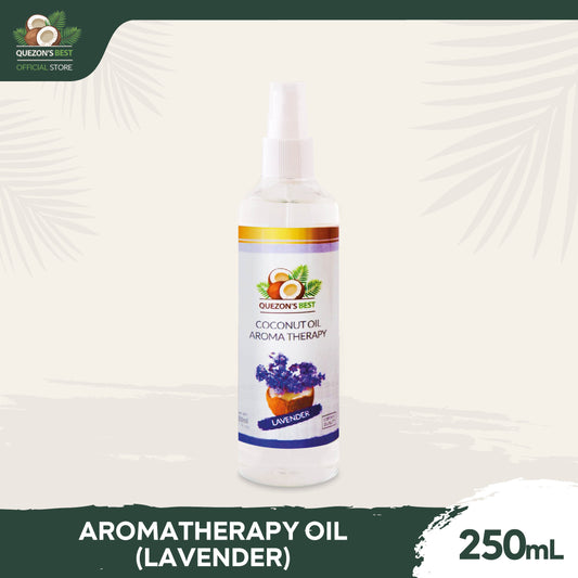 Quezon's Best Aroma Therapy Coconut Oil - Lavender 250mL