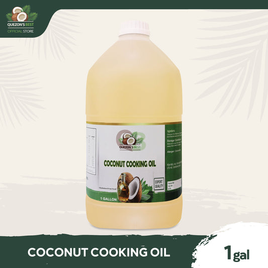 Quezon's Best Coconut Cooking Oil 1 Gallon