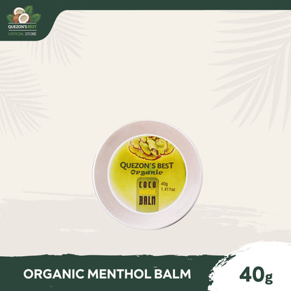 Quezon's Best Organic Coconut Menthol Balm 40g